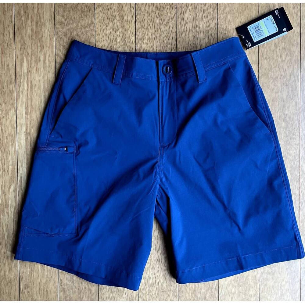 Under Armour Storm Fish Hunter Mens Size 30 Blue Fishing Shorts NWT
